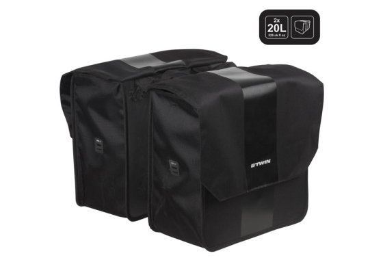 Double rear Pannier for bike